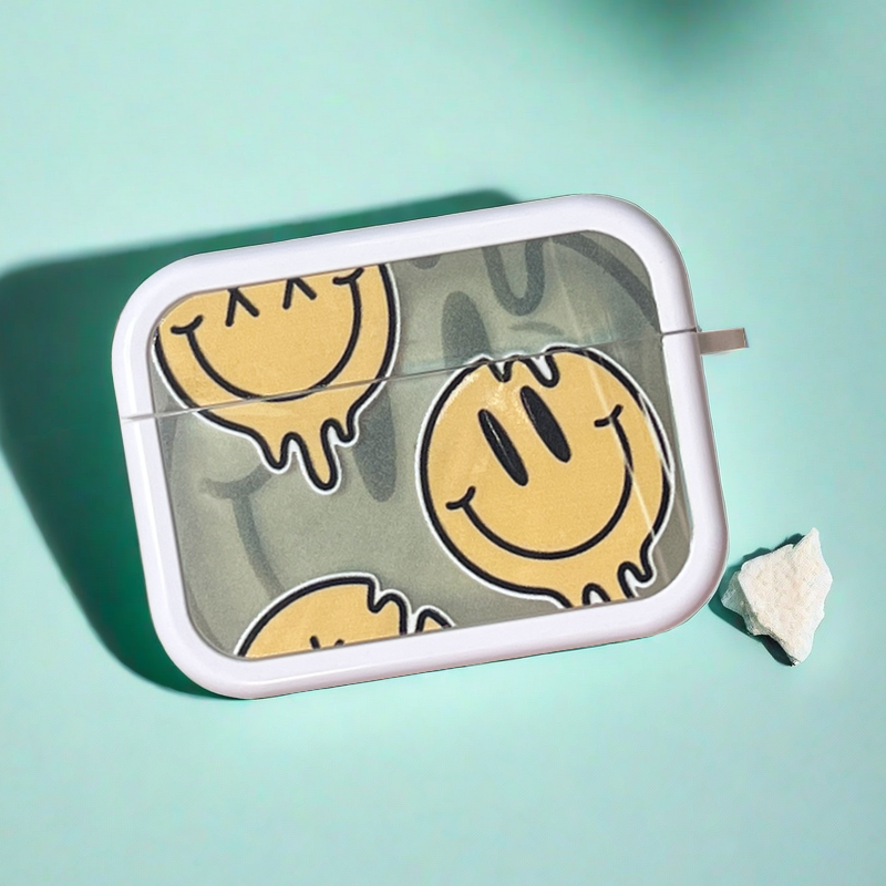 Limited AirPods Case | DR Melting Smiles White