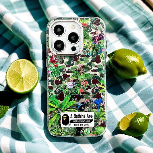 Limited Phone Case | APE Green Camouflage & Greenery