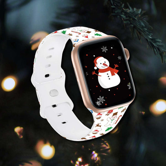 Merry Christmas Watch Band 1 – Compatible with Apple Watch Models