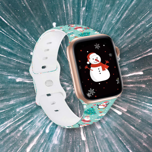 Merry Christmas Watch Band 4 – Compatible with Apple Watch Models