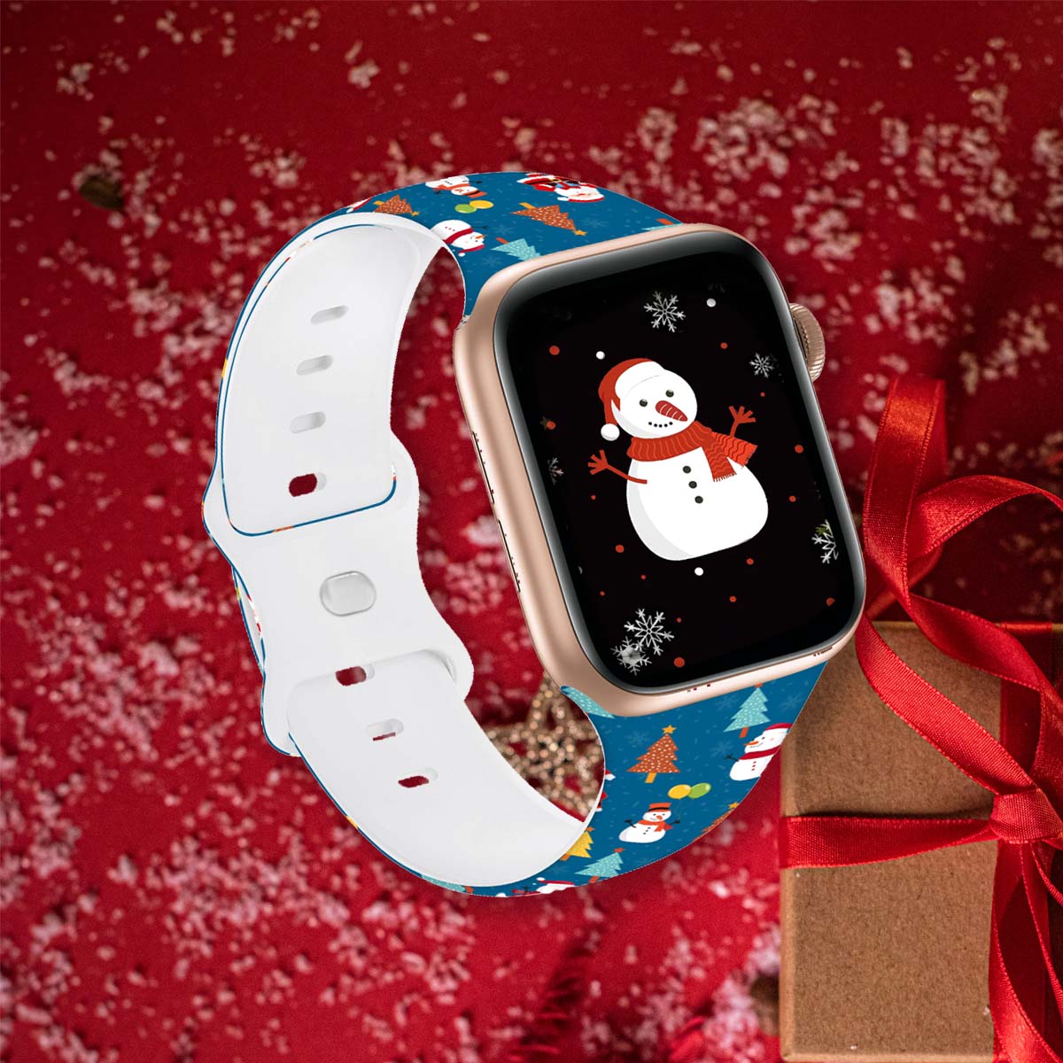 Merry Christmas Watch Band 5 – Compatible with Apple Watch Models