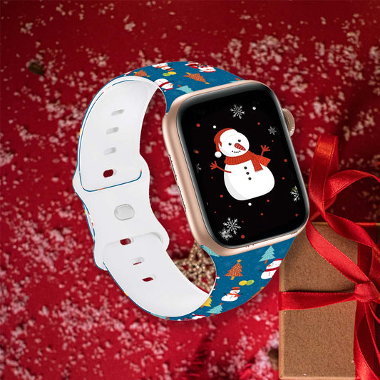 Merry Christmas Watch Band 5 – Compatible with Apple Watch Models