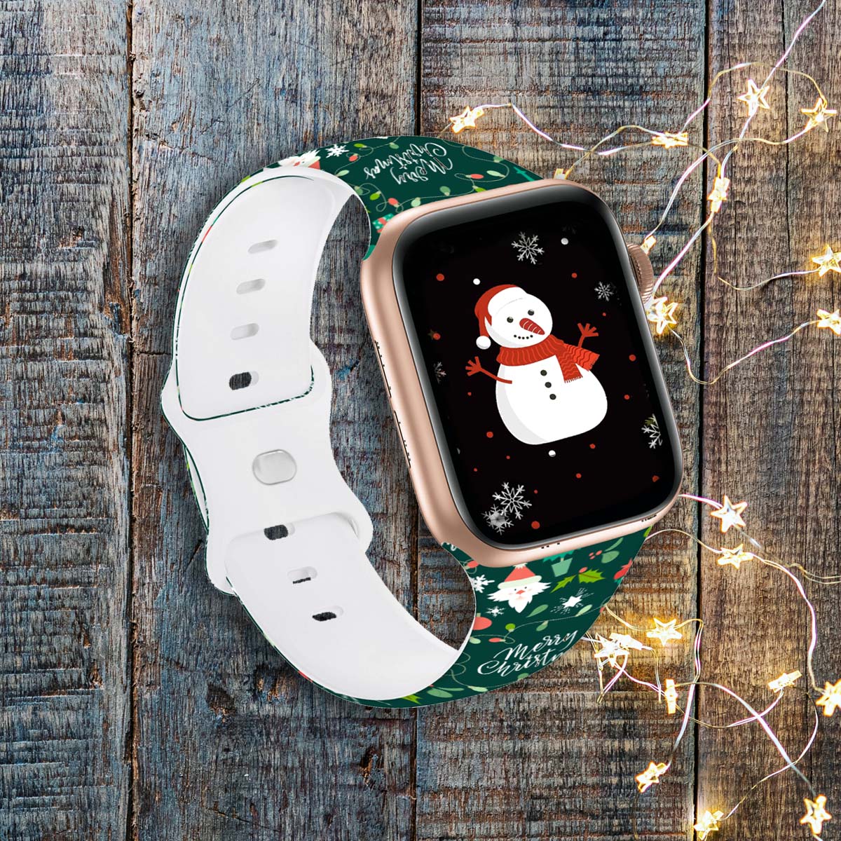 Merry Christmas Watch Band 6 – Compatible with Apple Watch Models