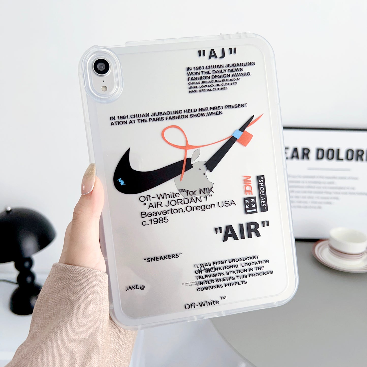 iPad Case |  Nike x Off White inspired