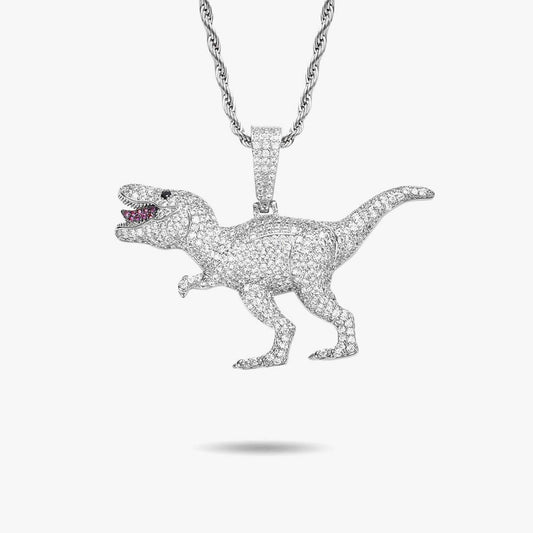 Iced Tyrannosaurus Rex Pendant