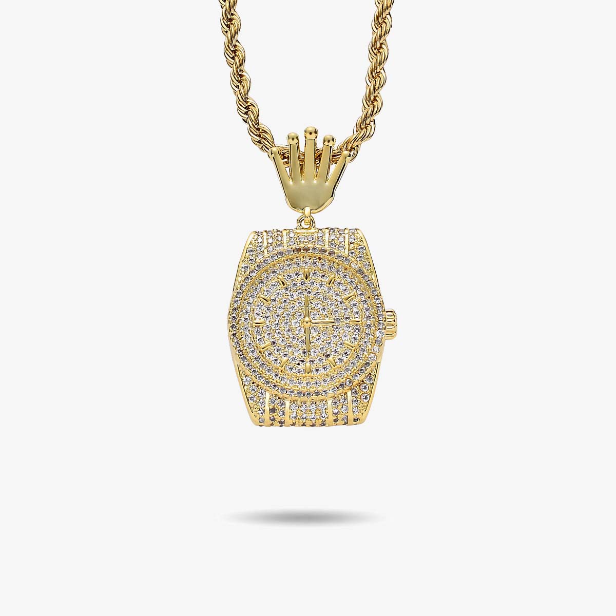 Iced "Don't envy my gold watch“ Pendant