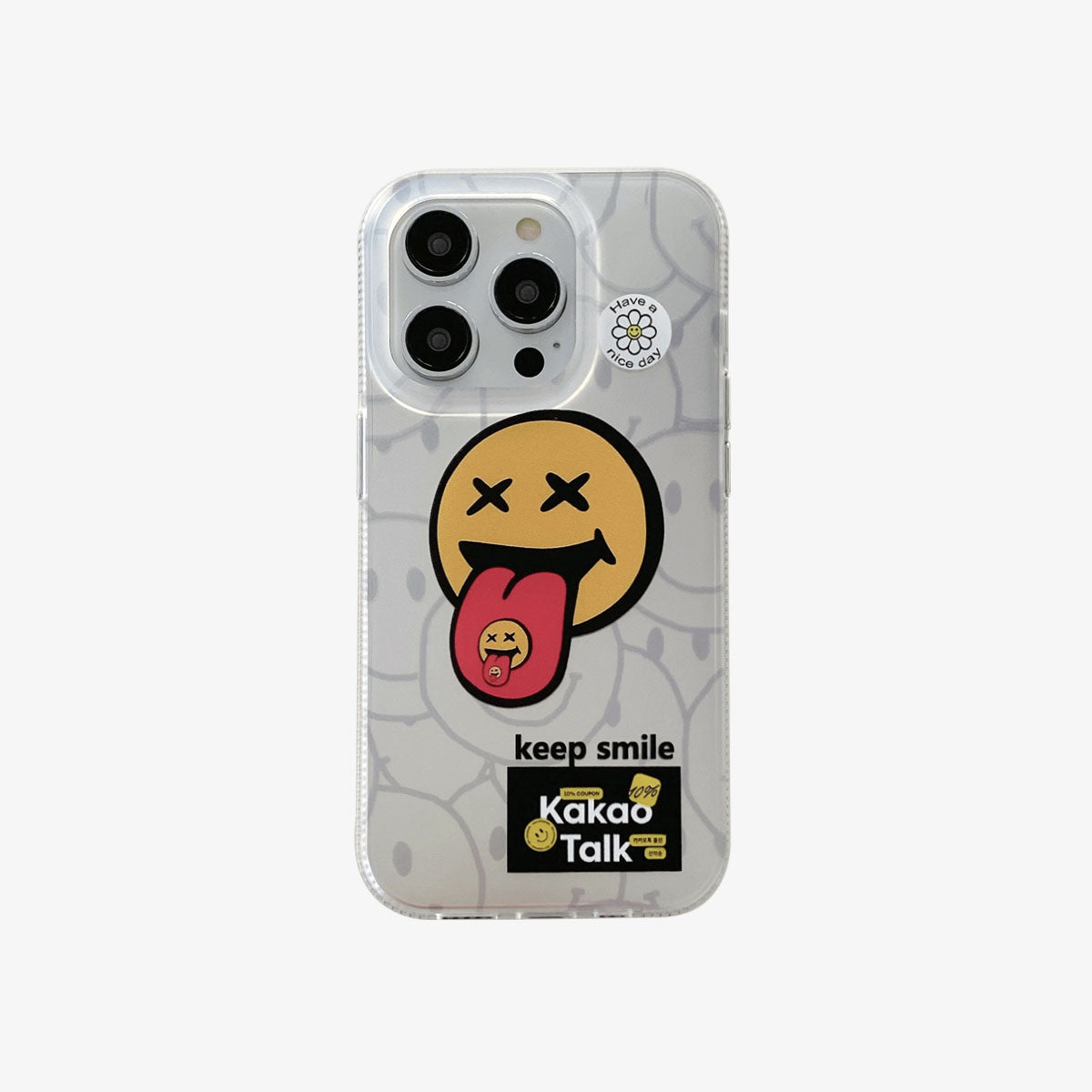 Reflective Phone Case | Keep Smile - SPICEUP