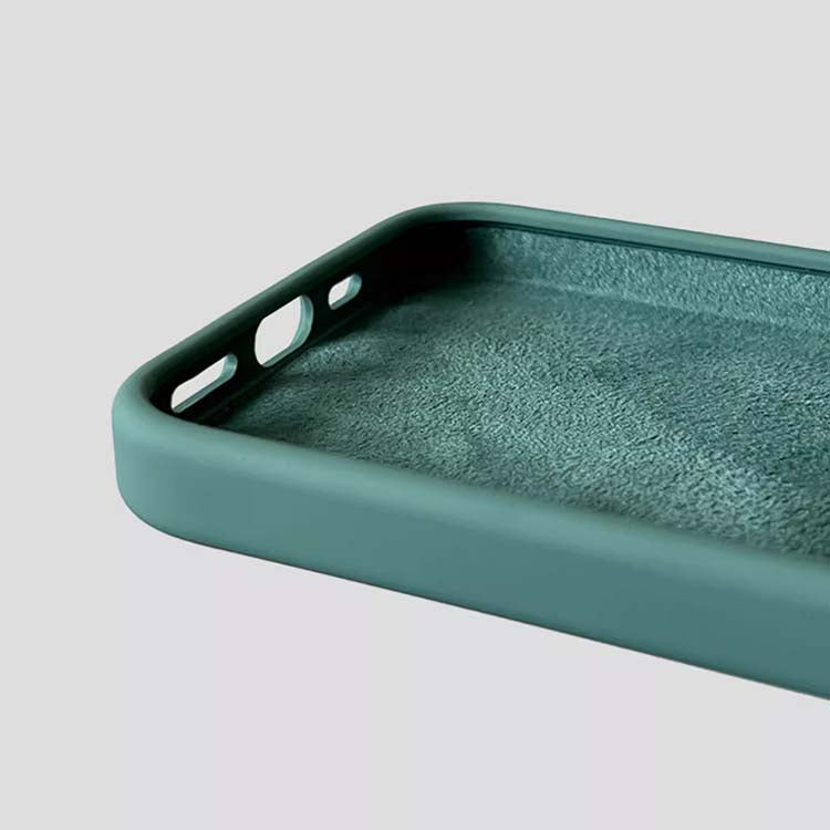 Basic Phone Case | Silicone Liquid Solid Color Phone Case No.1-5