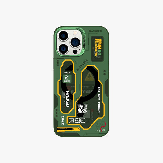 Magsafe Phone Case | MechWarArmor Green (Optional Magnetic Holder)