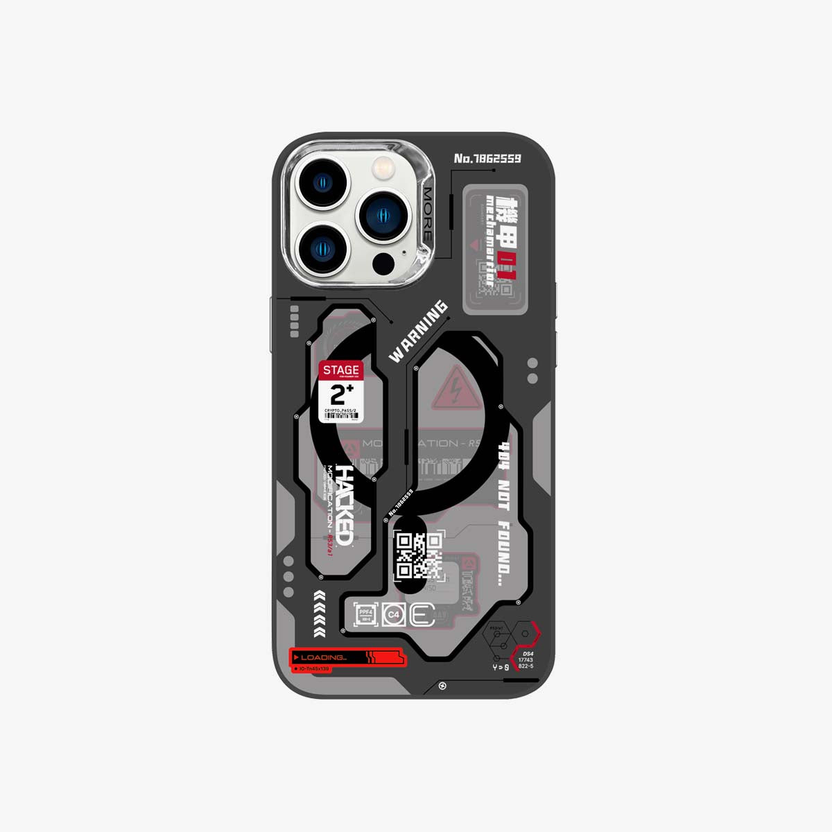 Magsafe Phone Case | MechWarArmor Black (Optional Magnetic Holder)