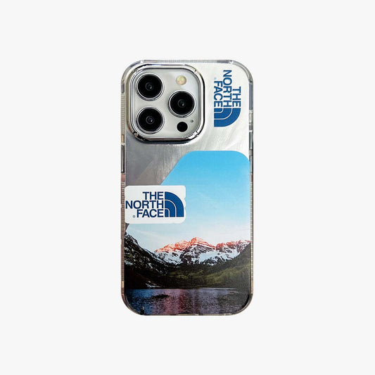 Reflective Phone Case | TNF Blue Sky & Snowy Mountains