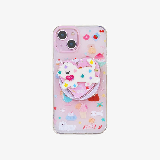 Magsafe Phone Case | Candy Dog With Magnetic Holder