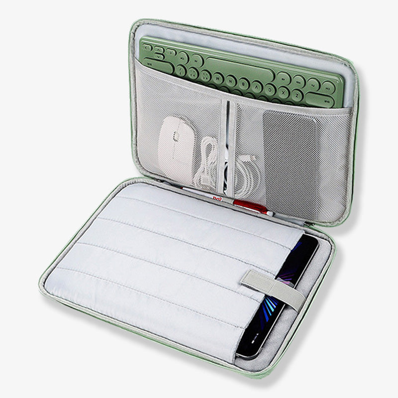 iPad Case | Gray PU Leather iPad Tablet Sleeve | Stylish Protective Case for Apple iPad