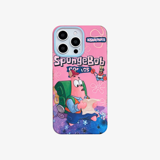 Limited iPhone Case | Comic Bob Pink