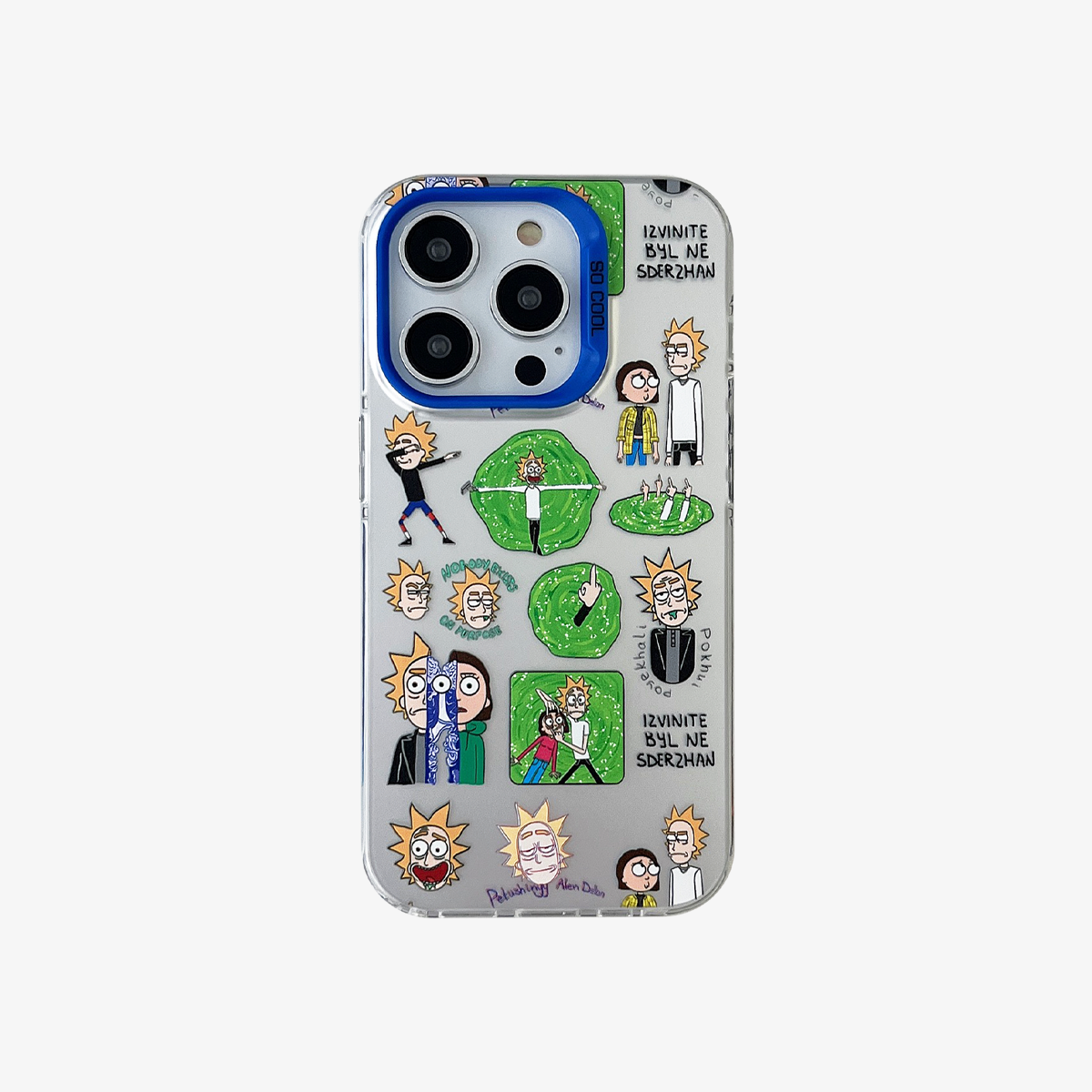 Phone Ricky SPICEUP STUDIO | Limited Phone Case | Ricky & Morty Silver