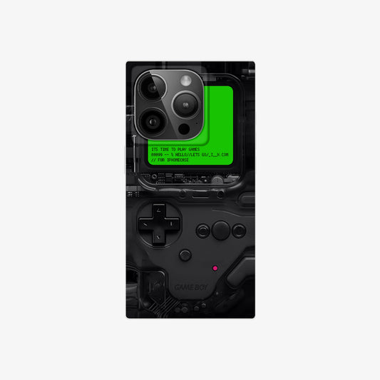 Limited Phone Case | Game Boy Black