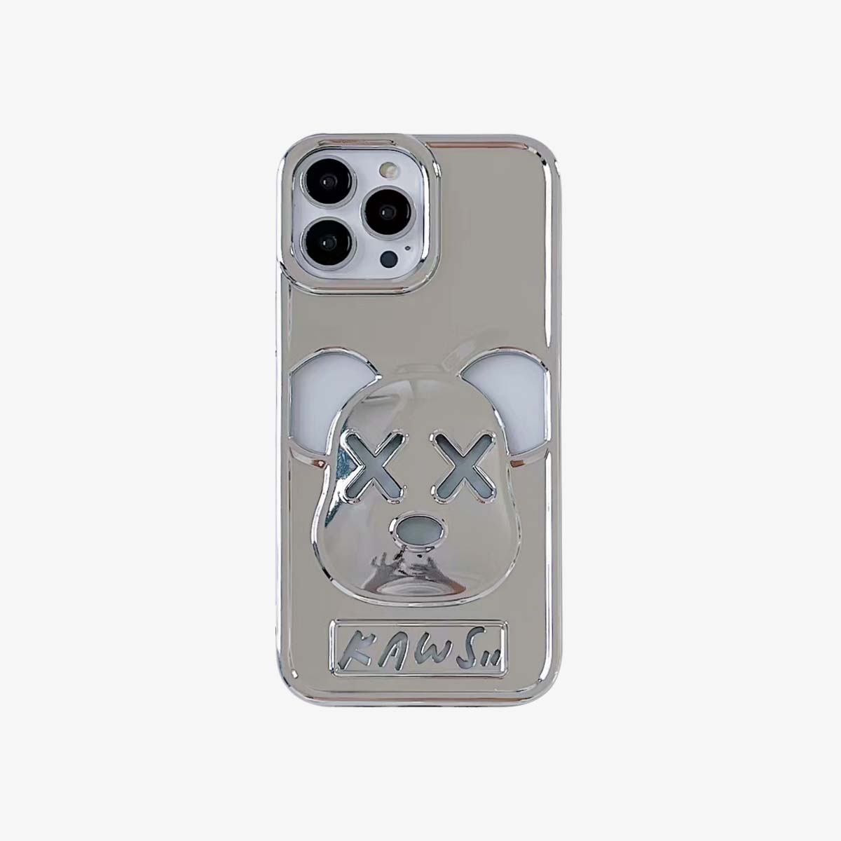 3D Phone Case |  KS Bear Silver