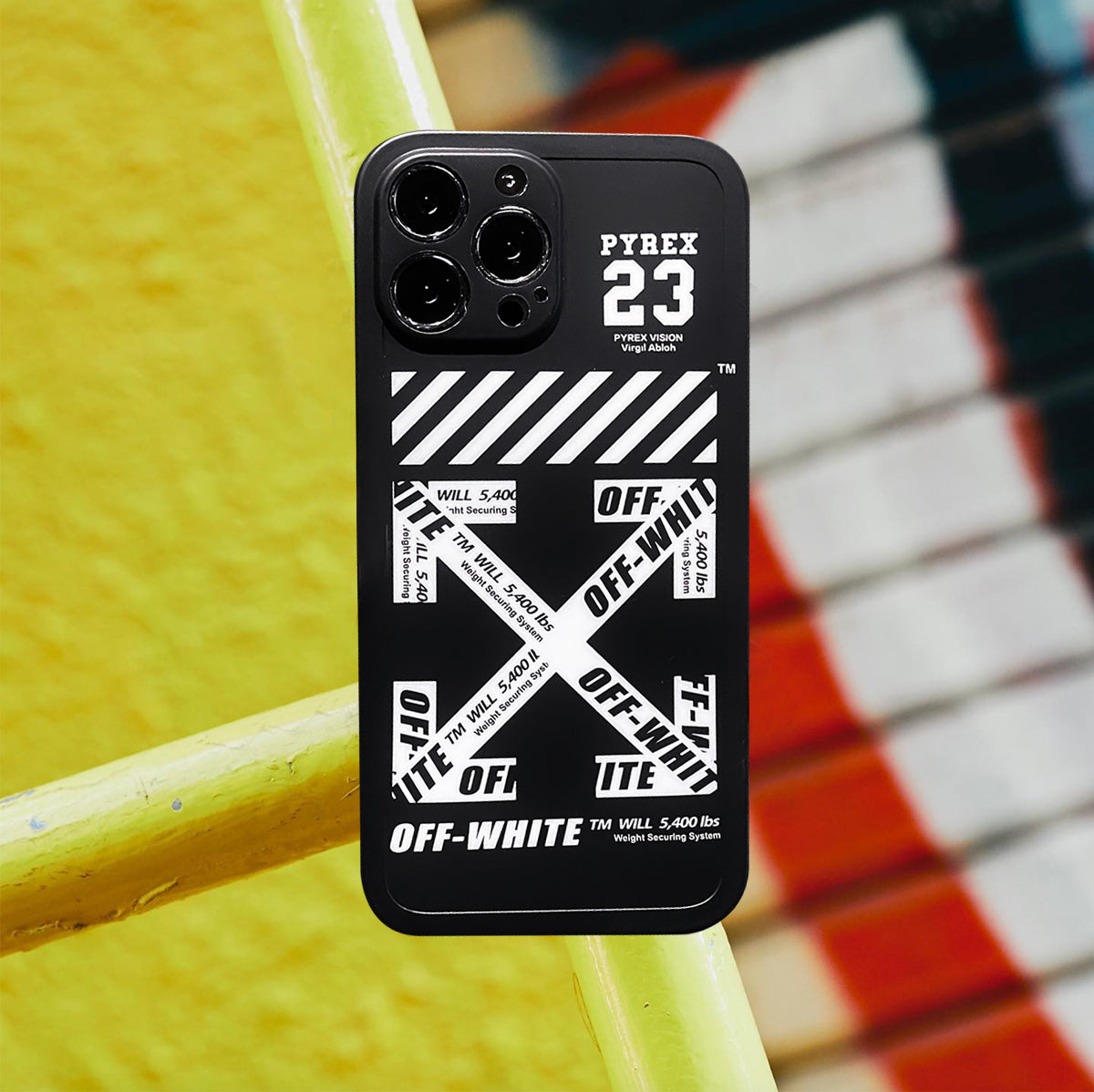 Limited Phone Case | OW Cautionary Tape Black