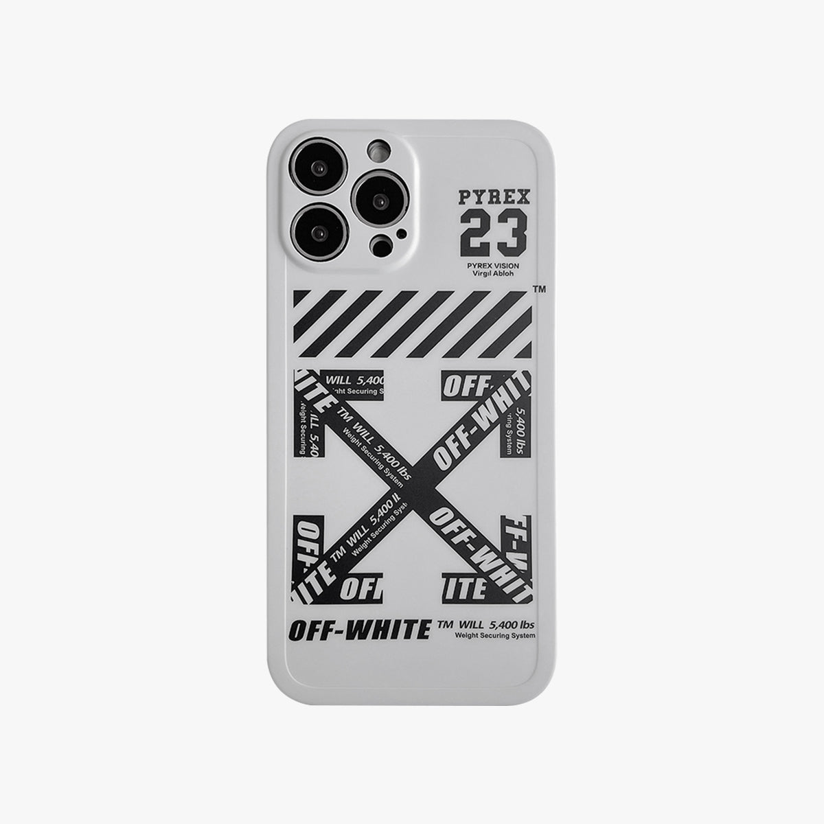 Limited Phone Case | OW Cautionary Tape White