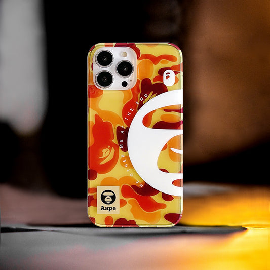 Limited Phone Case | APE Orange Camo