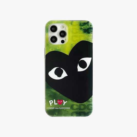 Limited Phone Case | CDG Heart Green