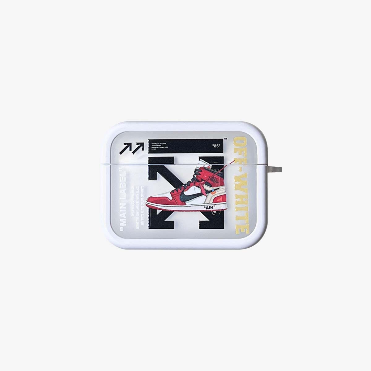 Limited AirPods Case | NK x OW Sneakers White Case
