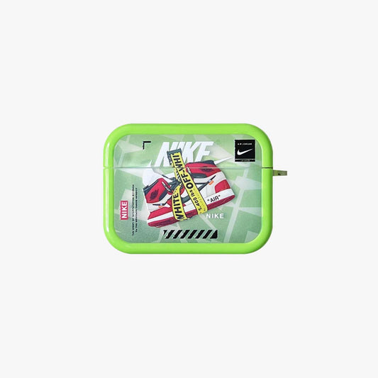 Limited AirPods Case | NK x OW Sneakers Green Case