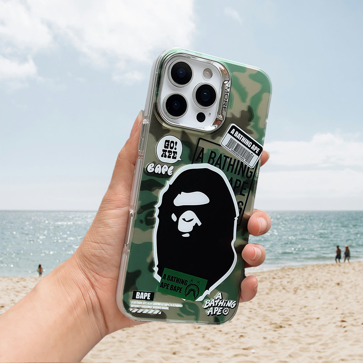Limited iPhone Case | APE Green Camo 4