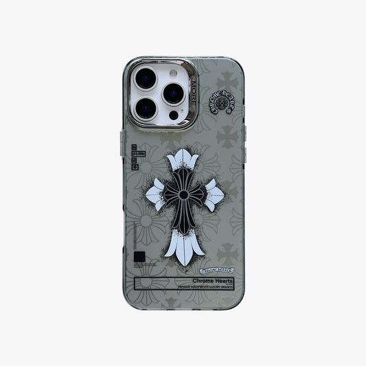 Limited iPhone Case | Chrome Hearts, Silver Gray 1