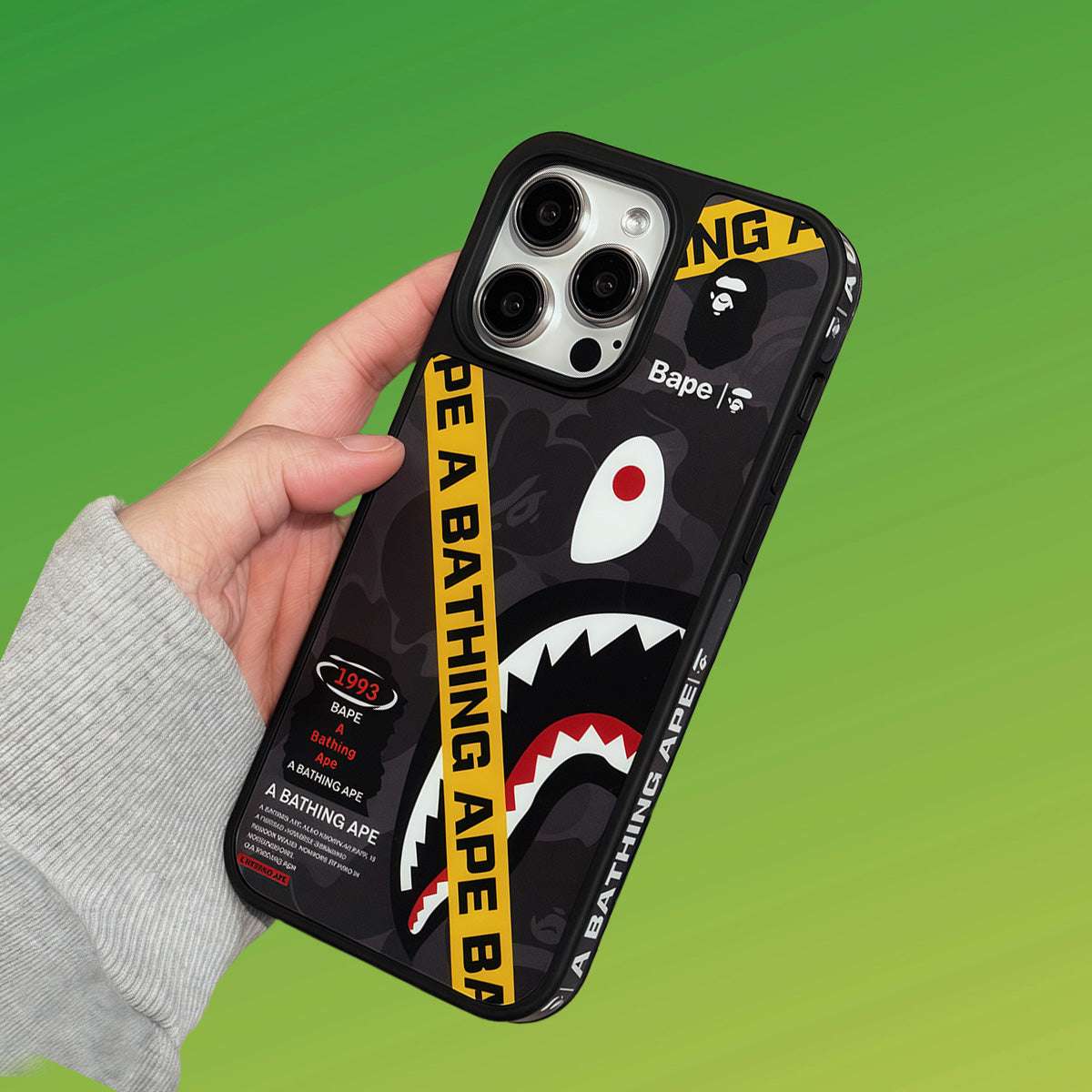 Limited iPhone Case | APE Dark Gray Shark