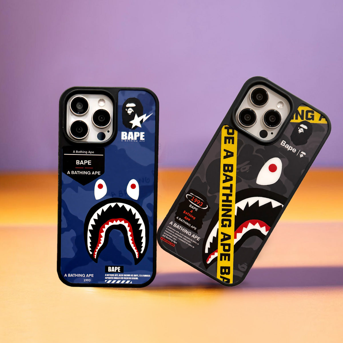 Limited iPhone Case | APE Dark Gray Shark