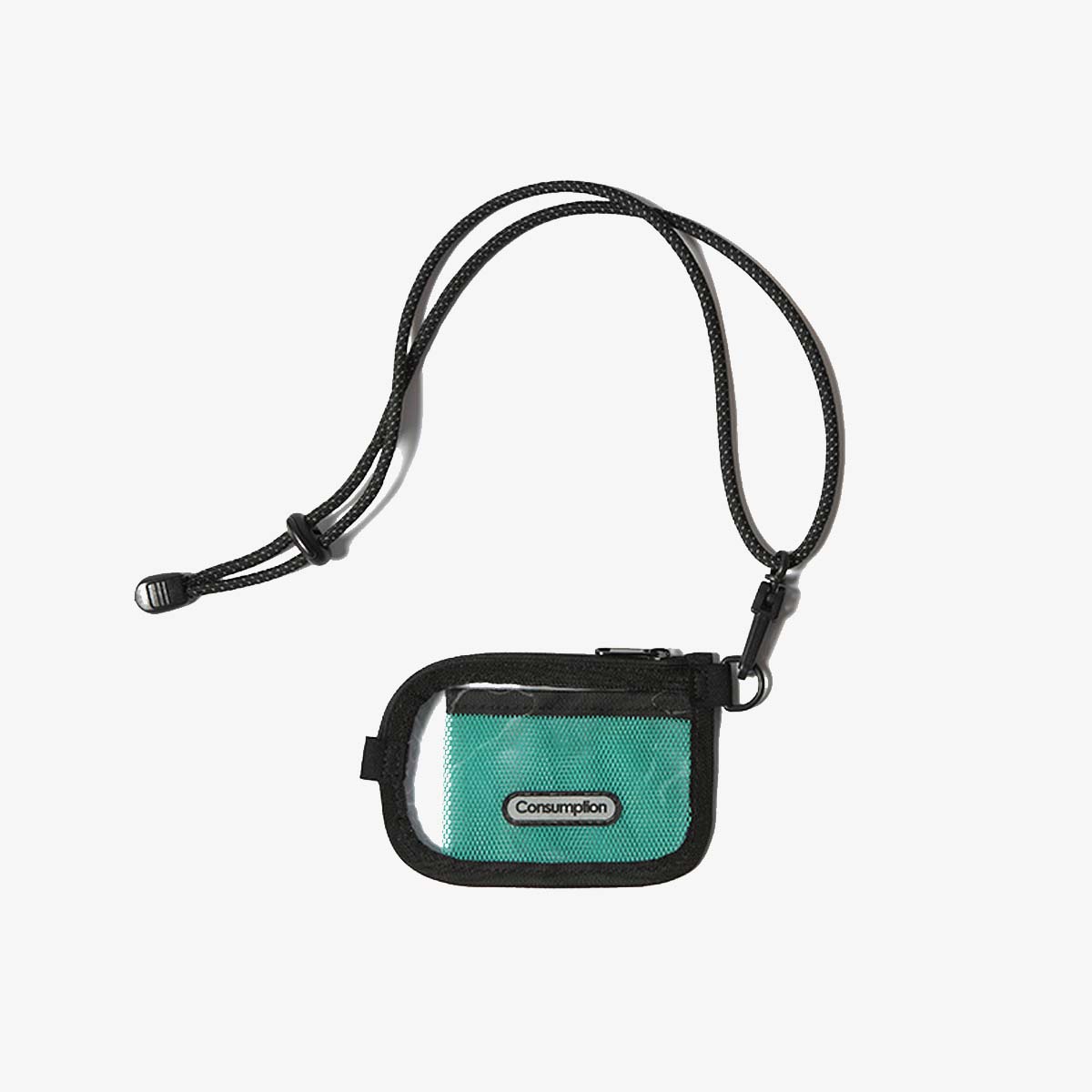 Transparent PVC Reflective Card Case Blue - SPICEUP