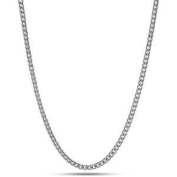 SALE | 3mm White Gold Miami Cuban Chain - SPICEUP