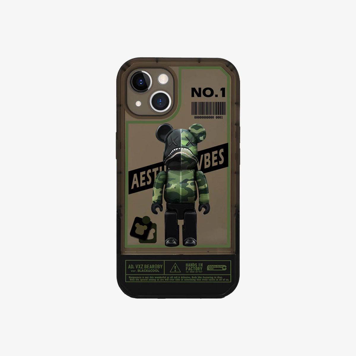 SALE | Strap Phone Case | Gloomy Bear with Stand Green - SPICEUP
