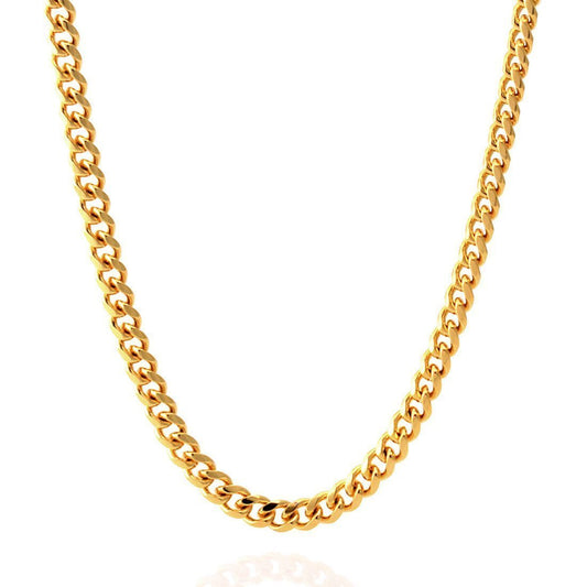 SALE | 5mm 14K Gold Miami Cuban Chain - SPICEUP