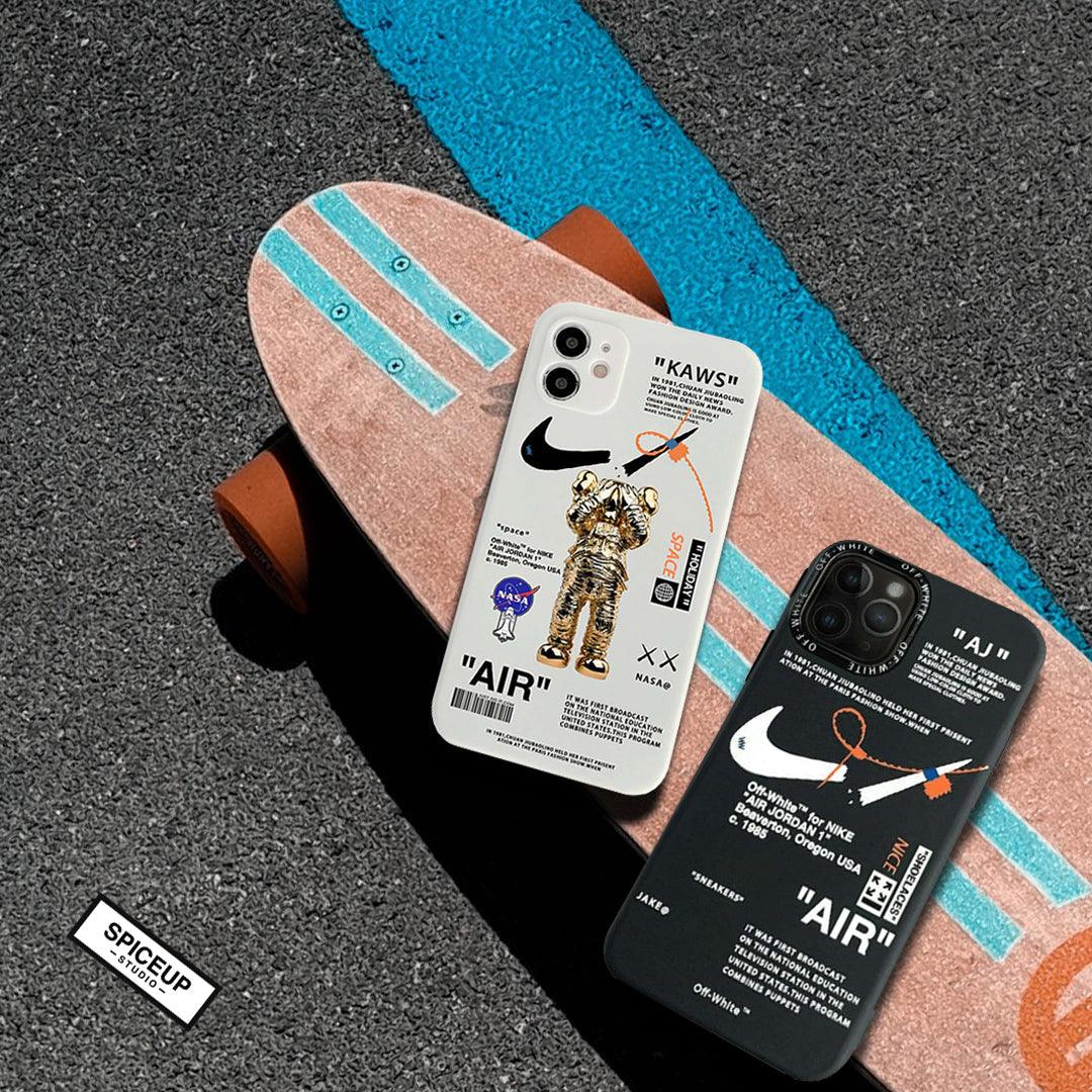 Limited Phone Case | Nike x Off White inspired Black - SPICEUP