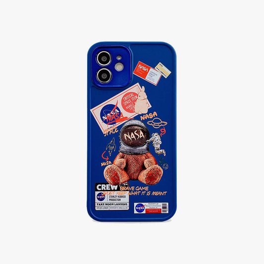Limited Phone Case | Blue Astronaut Bear - SPICEUP