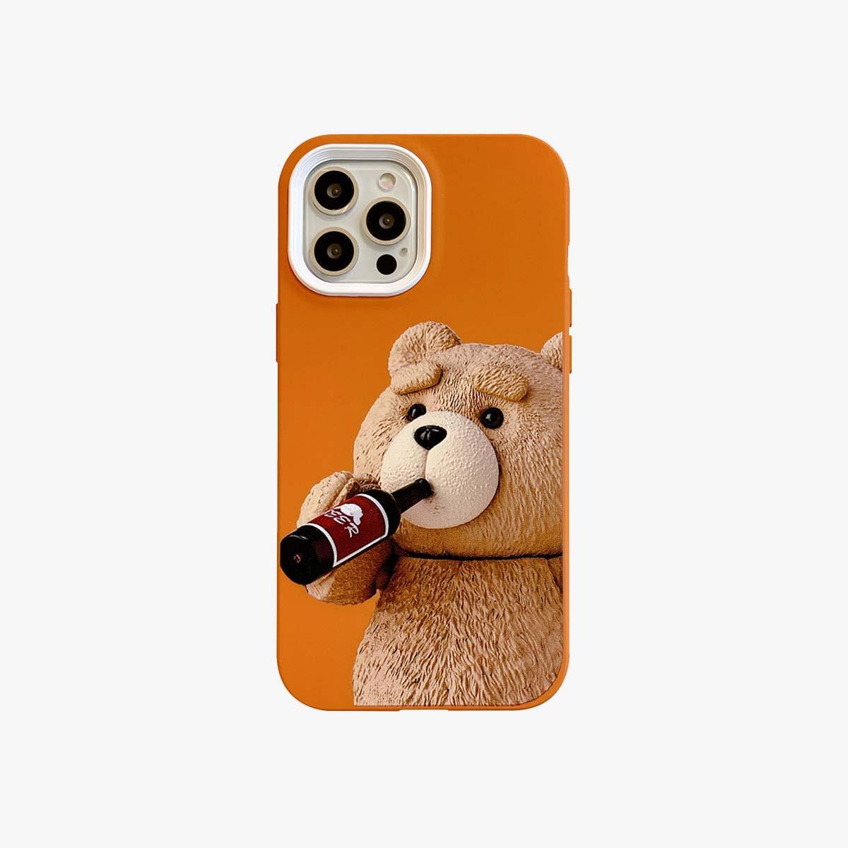 Limited Phone Case | Drinking Bear - SPICEUP