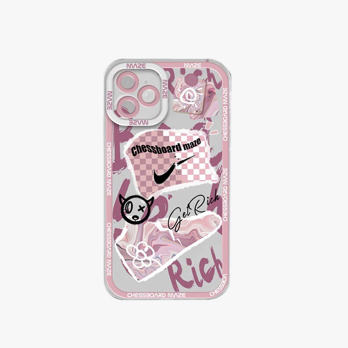 Limited Phone Case | Pink Lava Flow Street Art - SPICEUP