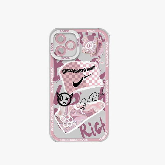 Limited Phone Case | Pink Lava Flow Street Art - SPICEUP