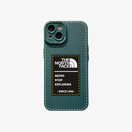 SALE | Leather Phone Case | TNF Tag Green - SPICEUP