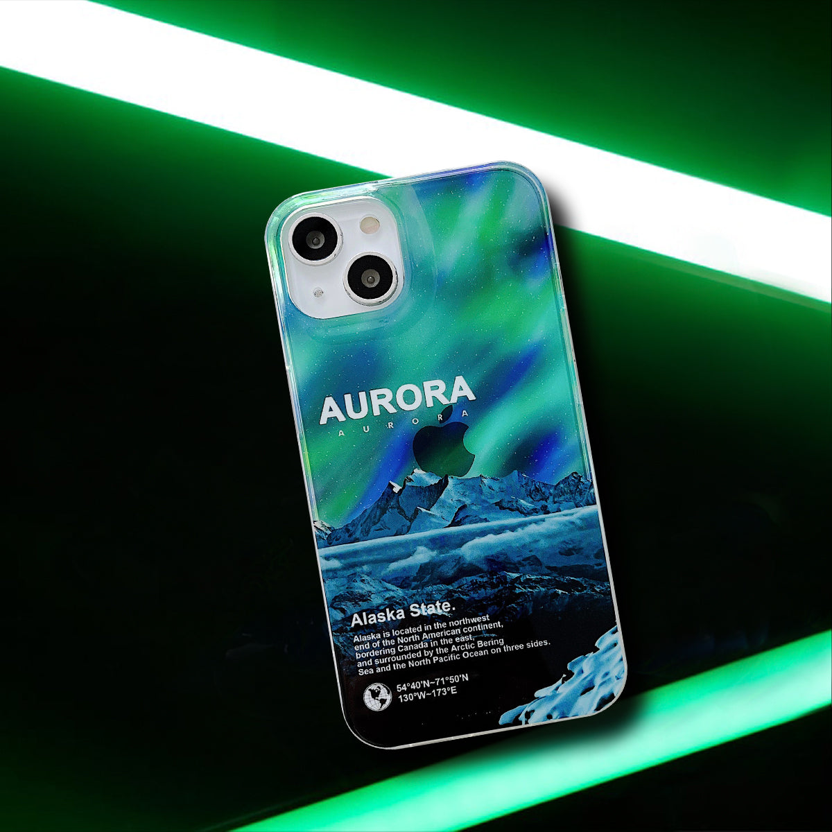 Limited Phone Case | Aurora Alaska State - SPICEUP