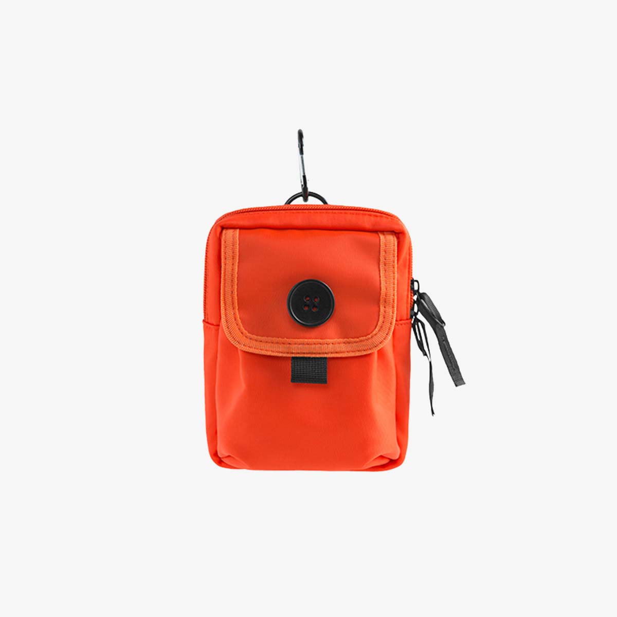 Personalized Button Hanging Bag Orange - SPICEUP