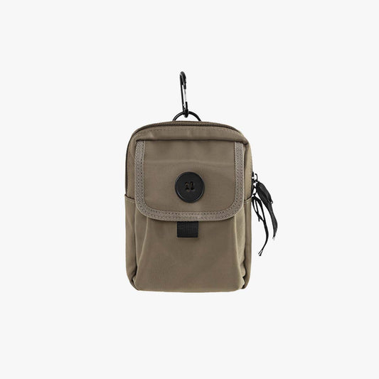 Personalized Button Hanging Bag Khaki - SPICEUP