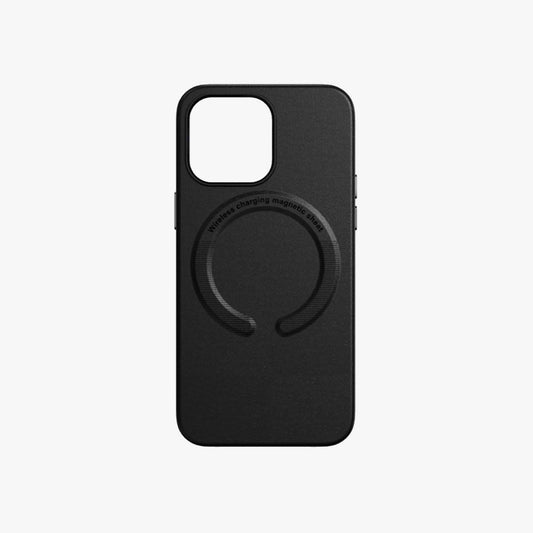 MagSafe Phone Case | Leather Phone Case Black - SPICEUP