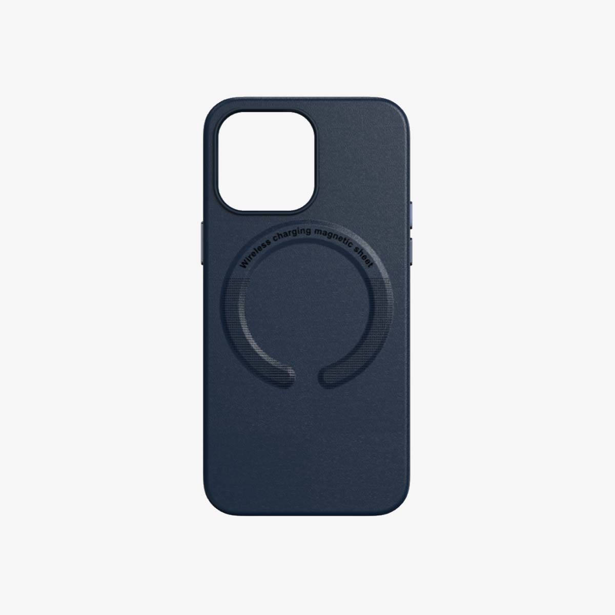MagSafe Phone Case | Leather Phone Case Deep Blue - SPICEUP