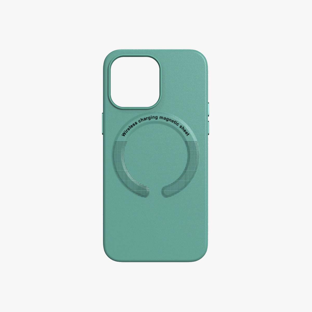 MagSafe Phone Case | Leather Phone Case Lake Green - SPICEUP