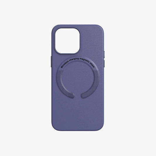 MagSafe Phone Case | Leather Phone Case Purple - SPICEUP