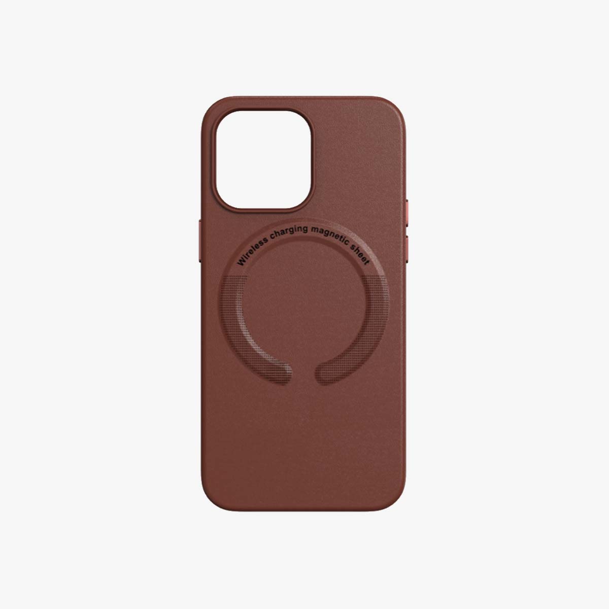 MagSafe Phone Case | Leather Phone Case Umber - SPICEUP