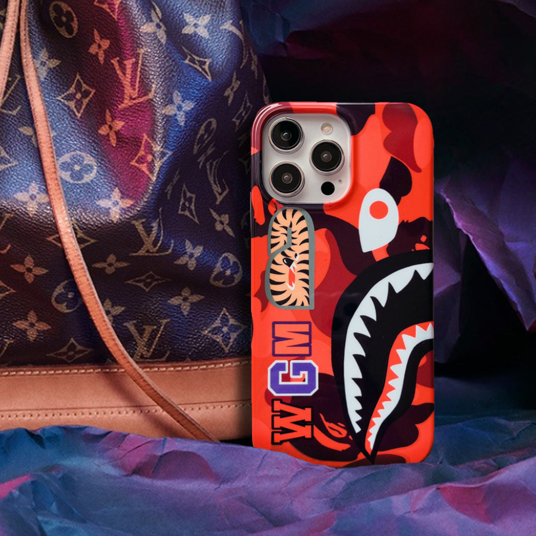 Limited Phone Case | APE Red Shark - SPICEUP